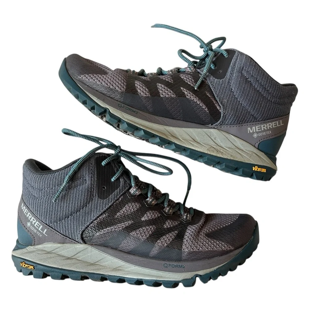MERRELL ANTORA 2 GORE-TEX WOMENS TRAINING SHOES PURPLE 7.5